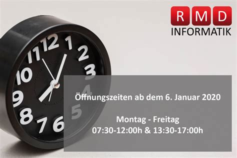 Öffnungszeiten : Informatik.